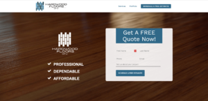 Website contact form